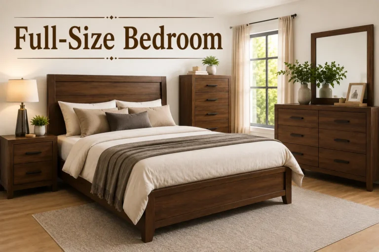 Benefits of Full-Size Bedroom Sets for Modern Living Full-Size Bedroom