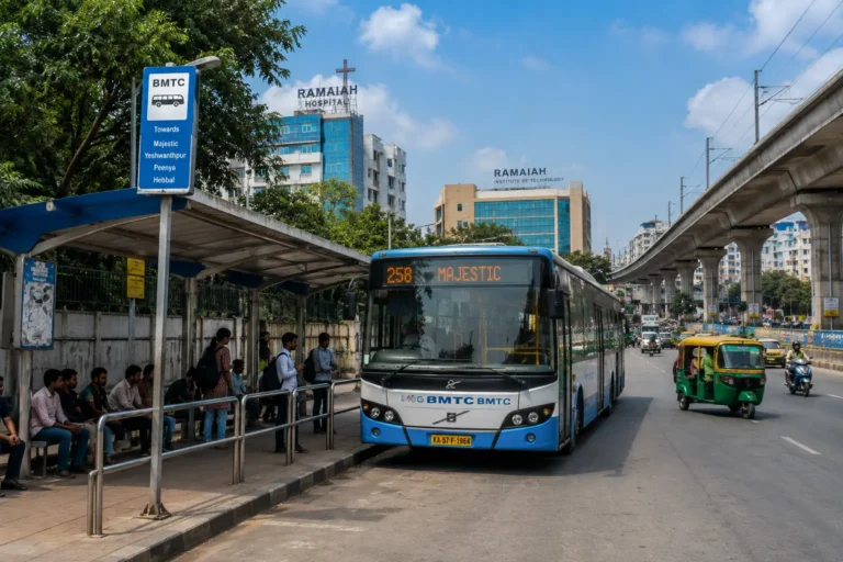 Mathikere Bus Stop