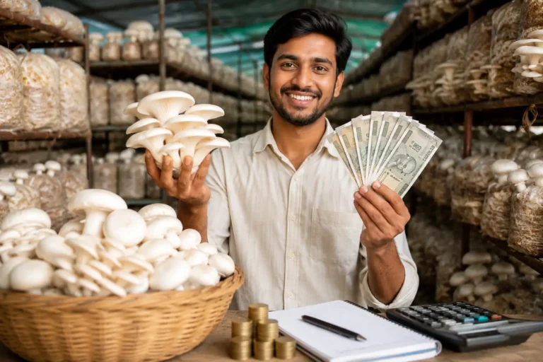 Mushroom Business in India