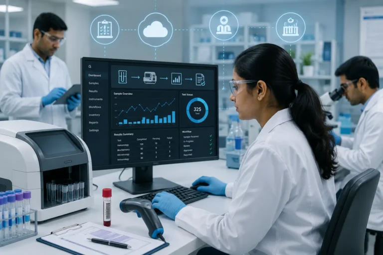 Modern LIMS and the Connected Lab: End of Manual Data Entry Modern LIMS