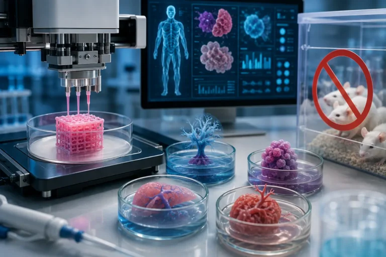 3D Bioprinting & Organoids: How Micro-Tissues Are Replacing Animal Testing Organoids