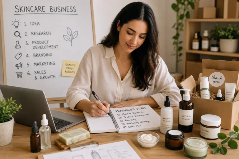 How to Start a Skincare Business from Start to End Skincare Business
