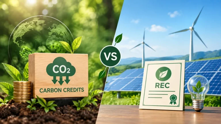 Carbon Credits vs. RECs