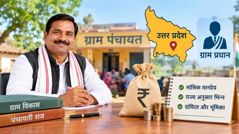Gram Pradhan Salary in Uttar Pradesh