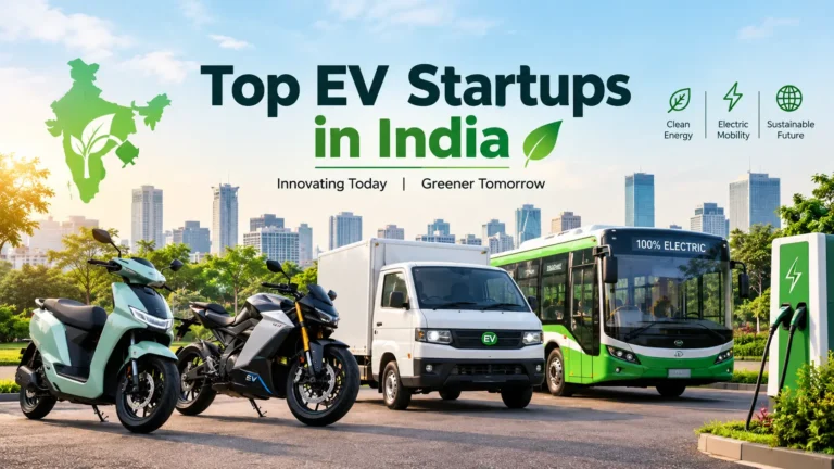 Top EV Startups in India